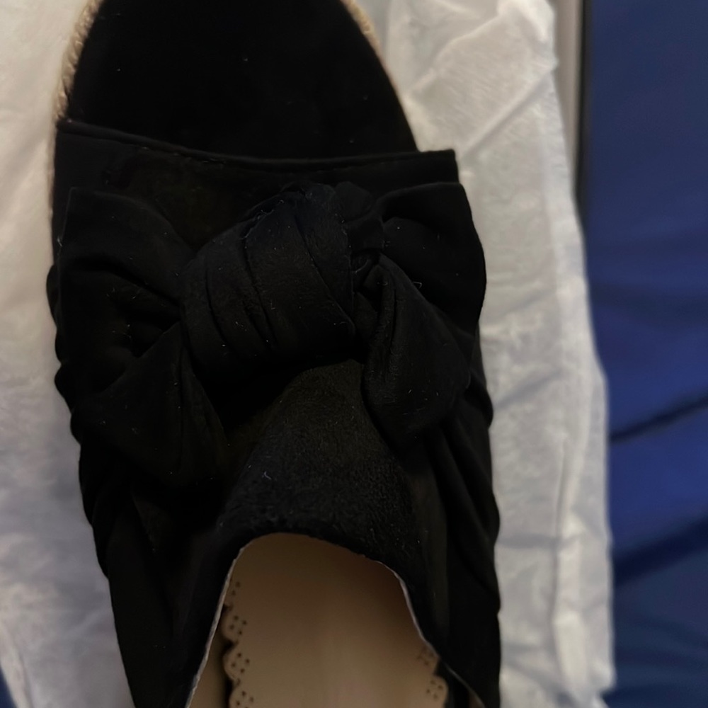 Velvet shoes